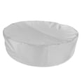 thumbnail image 4 of Cubierta de piscina redonda, cubierta protectora para arenero, diseño elástico impermeable. astilla 160x30cm, 4 of 9