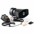 thumbnail image 3 of For 100W 130DB 5 Tone 12V Car Truck Alarm Speaker PA Siren Horn MIC Kit, 3 of 7