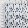 thumbnail image 1 of oneOone Polyester Lycra Fabric Paisley Ikat Printed Fabric 1 Yard 56 Inch Wide, 1 of 4
