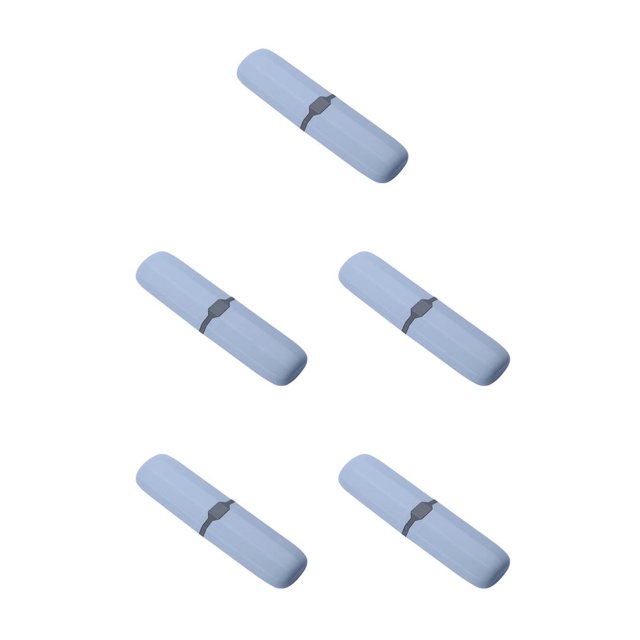 Moyic Caja de almacenamiento de de para cepillos de dientes, estuches lisos portátiles a prueba de polvo, tenedores, organizador de Type2 NO2 Moyic CBP097697