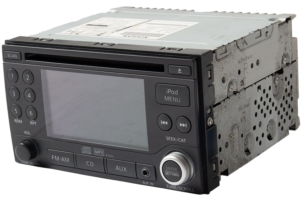 Restored 2011-2012 Nissan Rogue AM FM SAT Radio CD MP3 Player Bluetooth PY22G 28185-1VK0A (Refurbished)