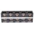 thumbnail image 2 of 200A 600V Dual Row Terminal Strip, High Current Screw Terminal Block with PC Shell for Lighting Power Distribution, 2 of 8