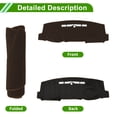thumbnail image 4 of Cubierta del Tablero Unique Bargains para Chevrolet Silverado 2014-2018 sin Hud Alfombrilla de Cubierta del Tablero de Consola Central de Poliéster Marrón 1 Pcs, 4 of 7