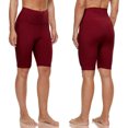 thumbnail image 4 of Gibobby Pantalones de Casuales Pantalones de yoga Pantalones cortos para correr para mujeres Pantalones cortos para exteriores Cintura atlética 3PC Pantalones de yoga para dep(Multicolor， S), 4 of 5