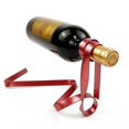 thumbnail image 2 of Creative Color Ribbon Wine Rack Suspended Wine Shelf Personality Balance Bracket Magical Support Wine Rack(Red), 2 of 3