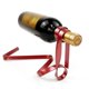 thumbnail image 2 of Creative Color Ribbon Wine Rack Suspended Wine Shelf Personality Balance Bracket Magical Support Wine Rack(Red), 2 of 3