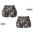 thumbnail image 3 of Sikiie Colorful Screws Print Workout Shorts Women Scrunch Butt Gym Shorts Seamless High Waist Tummy Control Yoga Biker Athletic Shorts, 3 of 5