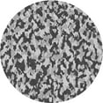 thumbnail image 1 of Ahgly Company Indoor Round Patterned Light Black Novelty Area Rugs, 8' Round, 1 of 6