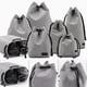 thumbnail image 3 of Mochila para cámara digital bolsa de cordón de almacenamiento de protección impermeable para viajes, 3 of 11