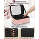 thumbnail image 2 of Estuche Cosmético Relavel con Espejo LED Impermeable Rosa, 2 of 8