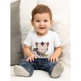 thumbnail image 2 of Cute Kittyboo W Flags. T-Shirt Infant -Image by Shutterstock,  24 Months, 2 of 4