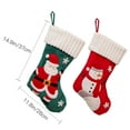 thumbnail image 2 of Chaussette de Noël Cheminée Murale Atmosphères DIY Décoration de Noël Pochette à Bonbons Réutilisable Pendentif de Chambre Enfants Intérieur Extérieur Accessoire Décoratif Vieil Homme, 2 of 6