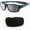 Black Blue, variant on BLUE CUT Sports Protection Gray Photochromic Lenses Anti Fog Sport Goggles