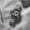thumbnail image 5 of Seikos Watch Stainless Steel Strap White Black.Dial for Everyday Style, 5 of 5