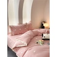 thumbnail image 2 of Zhuge Bed Sheets Set, Bedding Sheets Pillowcases Kit, Twin Bed Set, Hotel Bedding, Home Decor(Pink), 2 of 5