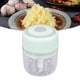 thumbnail image 3 of Mini Chopper de Ajo, Evite Rascar 250 ml de Capacidad Mini Procesador de Alimentos 304 Acero Cargo USB inoxidable Múltiples Cuchillas para Cebollas, 3 of 7