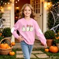 thumbnail image 7 of Futezty Boys Girls Halloween Shirts Kids Ghost Graphic Tees Raglan Long Sleeve T-Shirt 2T-7T, 7 of 7