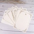 thumbnail image 3 of BESTYASH 10Set Creative Vintage Writing Paper Black Kraft Stationery for Expressing Emotions and Letters, 3 of 8