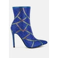 thumbnail image 6 of High Roller Rhinestones Embellished Stiletto Boots, 6 of 10