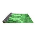 thumbnail image 2 of Ahgly Company Indoor Round Abstract Emerald Green Modern Area Rugs, 8' Round, 2 of 4