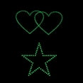 thumbnail image 1 of JJKBVCLO Luminous Stickers Wall Fluorescent Dark 3D Room In Home, 1 of 5