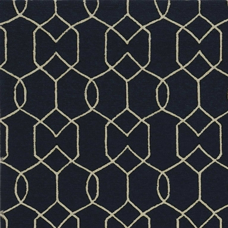 8'X11' Oatmeal Ivory Hand Hooked Uv Treated Bordered Indoor Outdoor Area Rug 8'X11' Oatmeal Ivory Hand Hooked Uv Treated Bordered Indoor Outdoor Area Rug