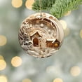 thumbnail image 5 of Christmas Decorations, Christmas Tree Christmas Decorations Christmas Scene Decorations Christmas Acrylic 2D Hanging Ornaments Sacred Car Hanging Decorations Stone Tassel Garland with Beads, 5 of 9