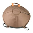 thumbnail image 4 of Bolsa de tambor de mano Estuche de tambor de mano,Accesorios,Doble hombro Absorción de impacto Estuche de instrumentos impermeable Cubierta de estuche marrón, 4 of 9