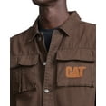 thumbnail image 3 of Caterpillar Mens Waterproof Urban Passage Shirt Jacket XXL 2XL Coffee Bean - NWT, 3 of 3