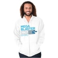 thumbnail image 5 of Classic Video Game Mega Man Blaster Zip Up Hoodie Men's Women's Brisco Brands M, 5 of 6