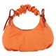 thumbnail image 1 of Bolso de lona para axila, bolso fruncido elegante de color sólido con cordón, bolso para axila para niñas, 1 of 9