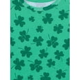 thumbnail image 2 of Way To Celebrate Toddler Girl St. Patrick's Day Short Sleeve Printed T-Shirt, Sizes 18M-5T, 2 of 3