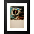thumbnail image 2 of Anonymous 17x24 Black Modern Framed Museum Art Print Titled - Flag, with Flaming Sword on Shield Motif (Between 1939 and 1946), 2 of 5