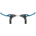 thumbnail image 3 of Juego de frenos V-Brake para bicicleta de aluminio azul anodizado con palancas de freno azul anodiza, 3 of 7