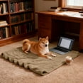 thumbnail image 4 of Couverture Réversible en Flanelle pour Lit Canapé et Camping Douce Lavable Anti-Fuite pour Chiens et Chats, 4 of 4
