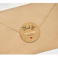 thumbnail image 3 of Darling Souvenir Round Arrows & Heart Rustic Thank You Stickers Personalized Bride Groom Names And Date Envelope Seals-45 Pcs, 3 of 4