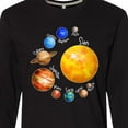 thumbnail image 4 of Inktastic Sun and Planets- Yes, and Pluto Long Sleeve T-Shirt, 4 of 5