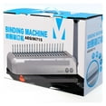 thumbnail image 3 of A4 Paper 21 Holes Binding Machine Puncher Binder12 Sheets Punching And Binding Office Home Tools A4, A5, 3 of 6