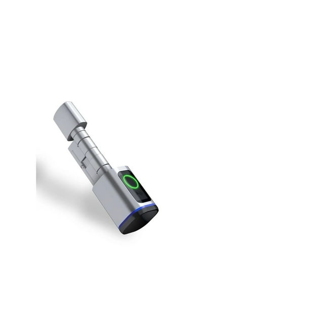 Smart Fingerprint Electronic Door Lock 60mm Cylinder with APP/Keys/IC Card Unlock