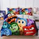 thumbnail image 3 of Disney-Juego de ropa de cama con dibujos animados para niños, funda de edredón con funda de almohada, decoración de dormitorio, regalo de Navidad, 2 piezas, 3 of 5
