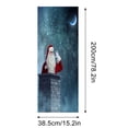 thumbnail image 5 of EUDIDV Christmas Products Christmas Decoration Door Stickers Simulation Removable Wall Stickers Festive Supplies, 5 of 6