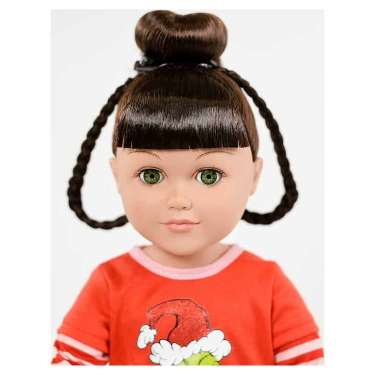 7-8inch Braids Doll Wig (brown)