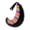 Black, variant on Adjustable Cats Foxes Tail Party Costume Foxes Cats Dog Wolf Leopard Tail Tail Therians Tail