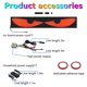 thumbnail image 5 of Leds Car Eyes, Animated Windshield Sign, Programmable App Control, Customizable Lights, High Brightness, Foldable Design, For SUVs Trucks, Auto Decor, Halloween Car Kit, Window Sticker, 5 of 9