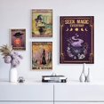 thumbnail image 4 of Carteles de Halloween Retro de gato negro de los años 80 en un mundo lleno de princesa Be A Witch, pintura en lienzo, arte de pared Vintage, decoración del hogar para habitación, 4 of 4