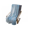 thumbnail image 4 of Wedding Soft Flannel Fleece Throw Blanket, Engagement Rings Pearls on Pastel Colored Dreamy Background Artwork Print, Cozy Plush for Indoor and Outdoor Use, 60" x 80", Pale Blue White, by Ambesonne, 4 of 6