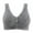 Gray, variant on ZKCCNUK Plus Size Bras for Women Comfortable Casual Steel Ring Tank Top Thin Lace Bra Everyday Bras Size S-6XL