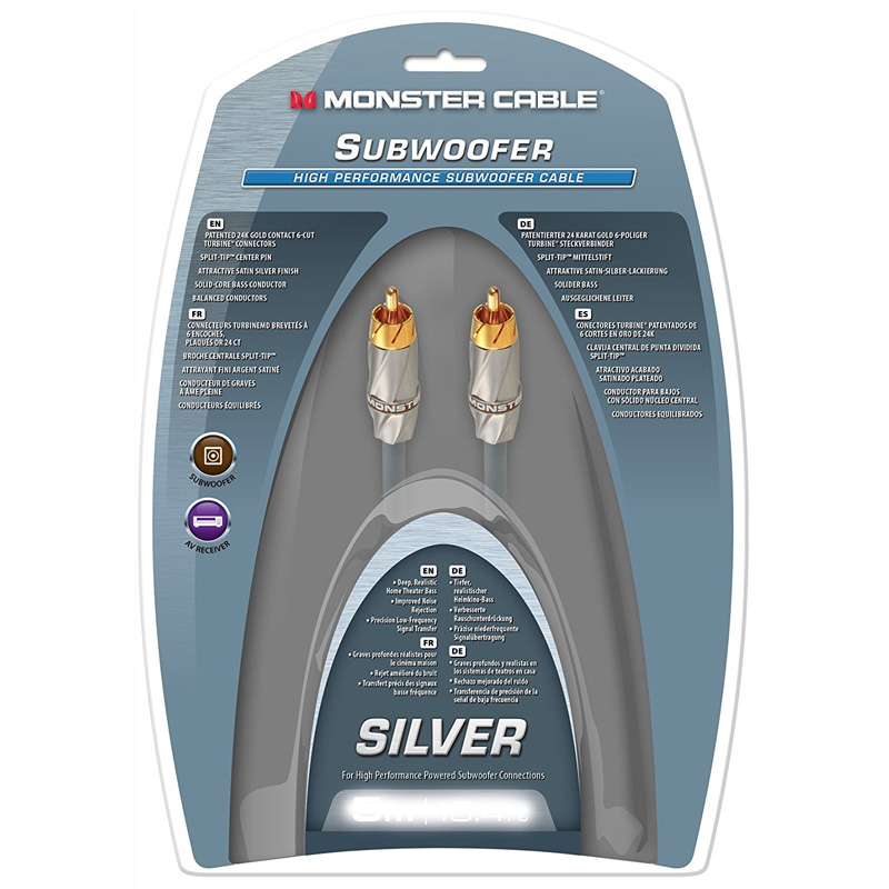 monster subwoofer cable