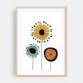 thumbnail image 2 of Mid Century Modern Flowers 3 - Illustration Abstract Mid-Century Modern Geometric Modern Art Minimalist Floral Pattern Unframed Wall Art Print 24 x 36 inches, 2 of 60