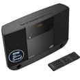 thumbnail image 1 of Compact Home Stereo System with Bluetooth, Wall Mountable CD Player for Home, FM Radio, Wireless, Remote Controlled, Speakers, 2.0 Loud Stereo Sound,, 1 of 7